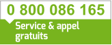 0 800 086 165 - Service & appel gratuits